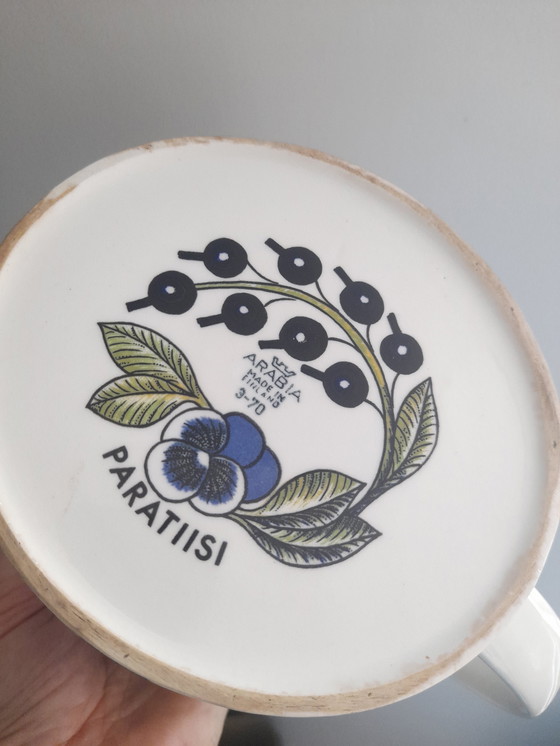 Image 1 of Arabia Finlandia Caraffa per acqua Paratiisi