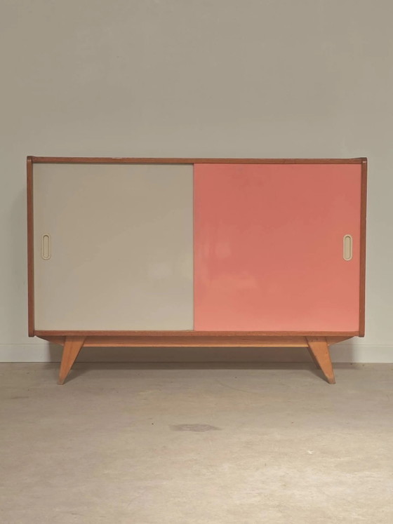 Credenza U452 rosa e bianca di Jiri Jiroutek per Interier Praha – Armadi contenitori, Legno, Design (photo 2 of 28)