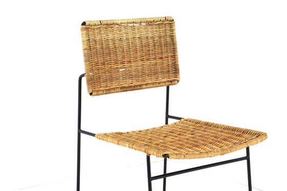 Maria Witzemann For Wilde Und Spieth SW88 Chair | 2 Pieces Available Vintage – Dining chairs, Metal, Wicker (photo 3 of 20)
