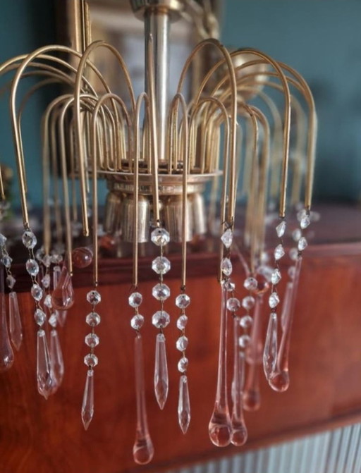 Splendido lampadario in vetro di Murano