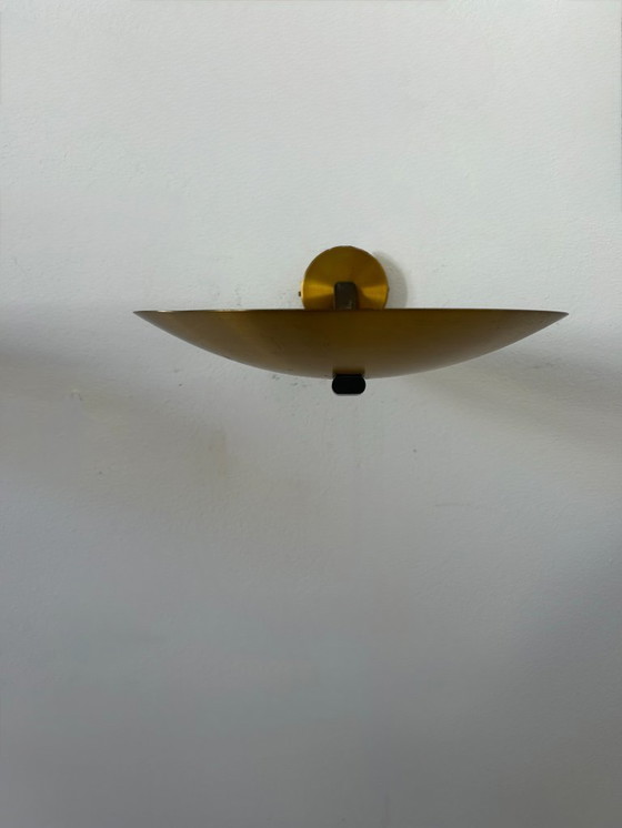 Image 1 of Coppia di applique vintage in ottone, Francia 1970