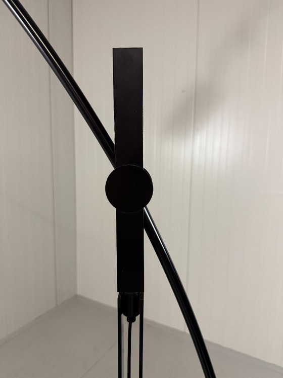 Image 1 of Lampadaire réglable Robert Haussmann pour Swiss Lamps International 1980