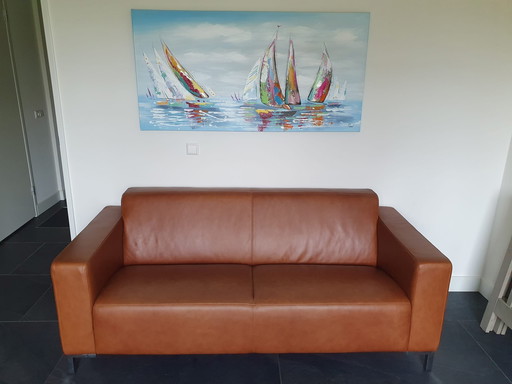 Montèl Leather Sofa