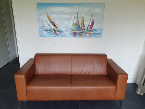 Image 1 of Montèl Leather Sofa