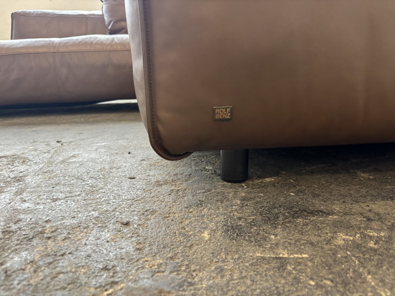 Rolf Benz MIO Canapé Designer en Cuir – Canapés d'angle, Leather, Modern (photo 8 of 8)