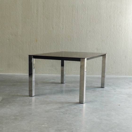 Eettafel van Giovanni Offredi voor Saporiti – Wood, Chrome (photo 8 of 21)