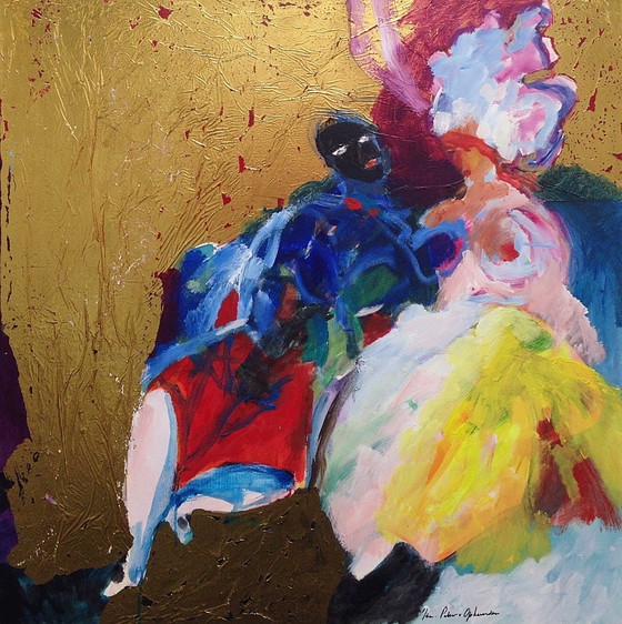 Image 1 of Jan-Peter v. Opheusden Öl auf Leinwand 100x100cm