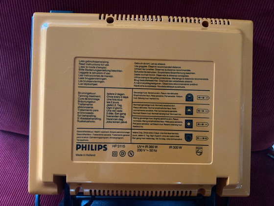 Image 1 of Lampada da zonne vintage Philips HP3115 Ultraphil de Luxe
