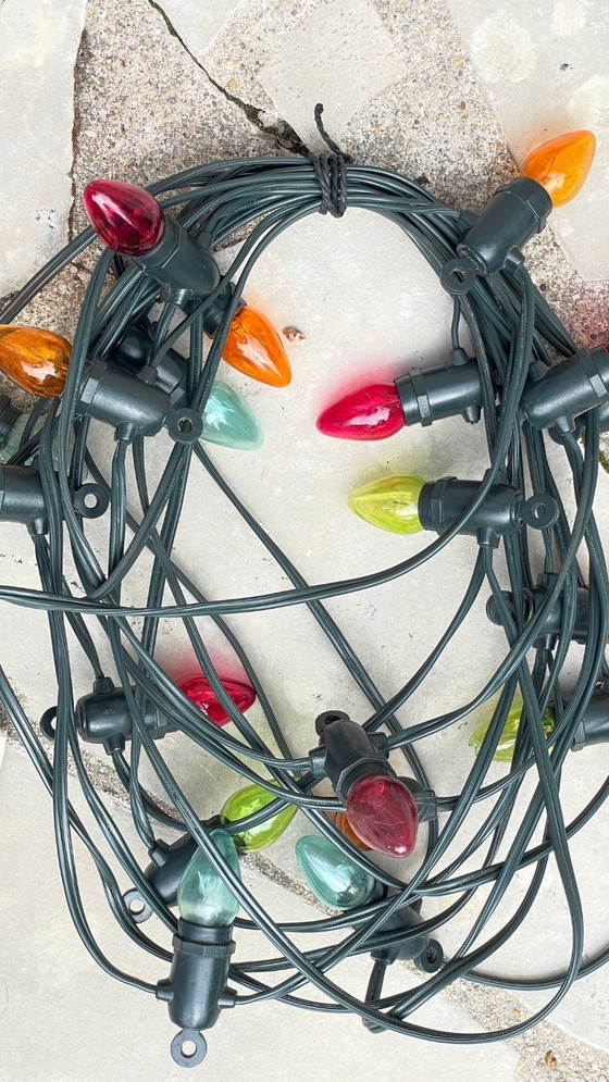 Image 1 of Ghirlanda vintage da esterno da 10 metri