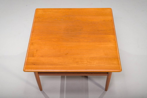  Table basse en teck danoise du Mid Century, années 1960
