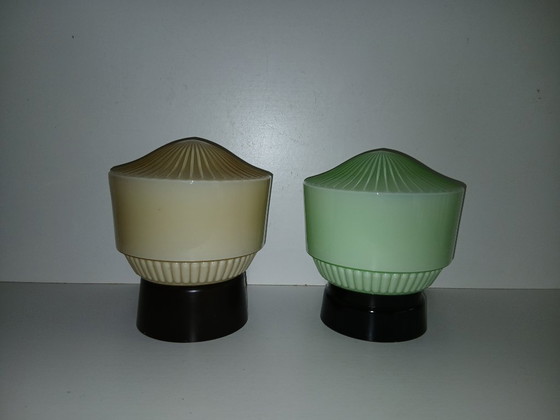 Image 1 of Plafonniers Thabur – Art Déco - Vintage