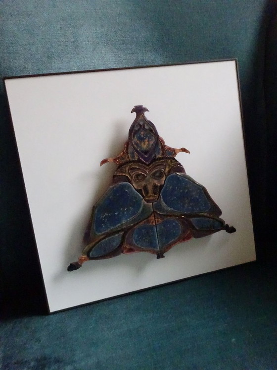 Image 1 of Roland Danielou Frankrijk art emailleur: Kunstemail Insect 