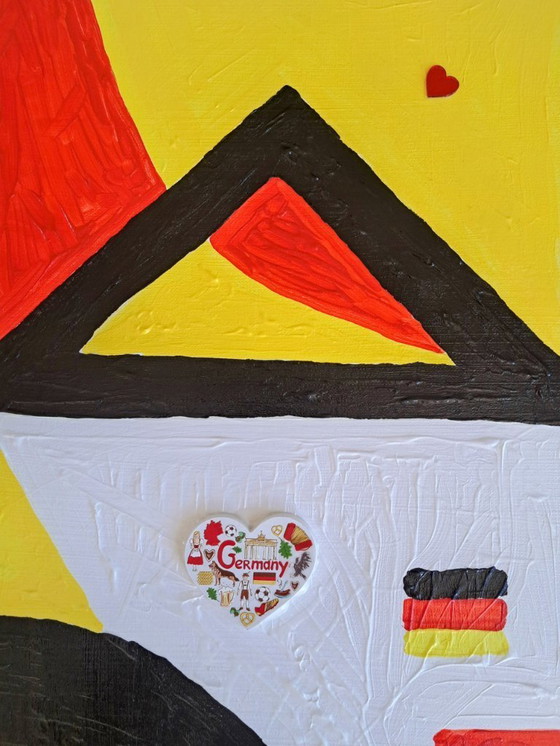 Image 1 of Enzo SAN MARCO - Country Lover Germany - Schilderij van de kunstenaar