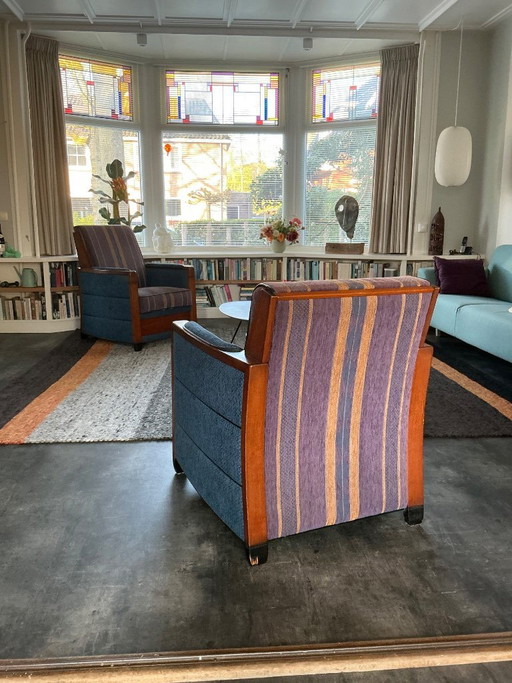 Two Schuitema armchairs