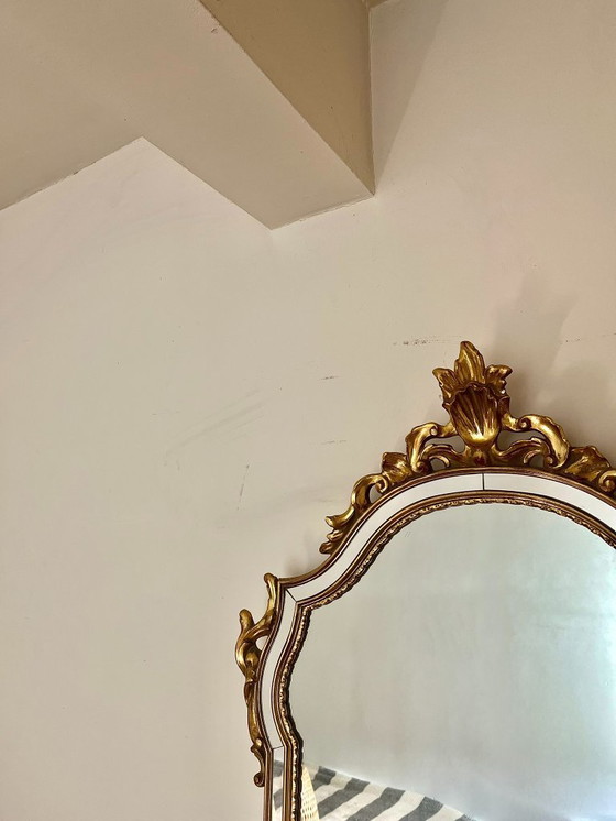 Image 1 of Luxury crest mirror DeKnudt 104x61cm