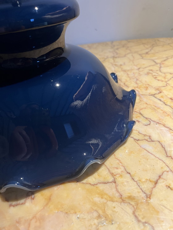 Image 1 of Vintage opaline lamp, Massive