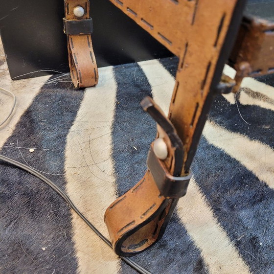 Image 1 of Wrought Iron Display Case, Jacques Adnet for Hermès, 70’s – France