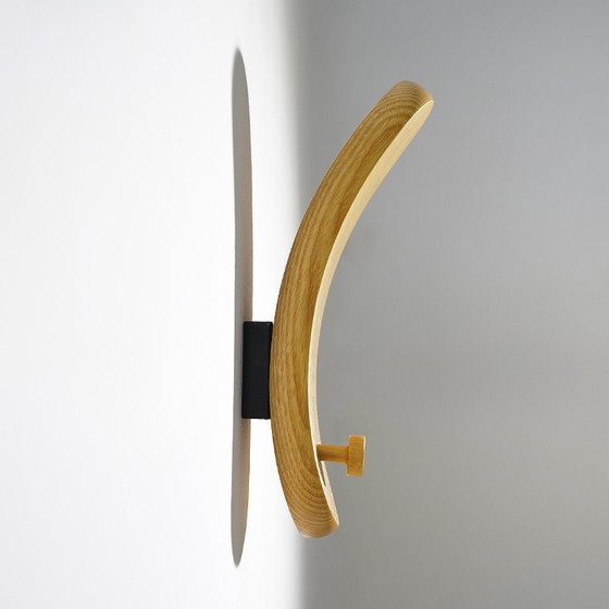 Image 1 of Paire de porte-manteaux muraux « Spatola » de De Paz, Durbino, Lomazzi pour Fiarm, années 1970