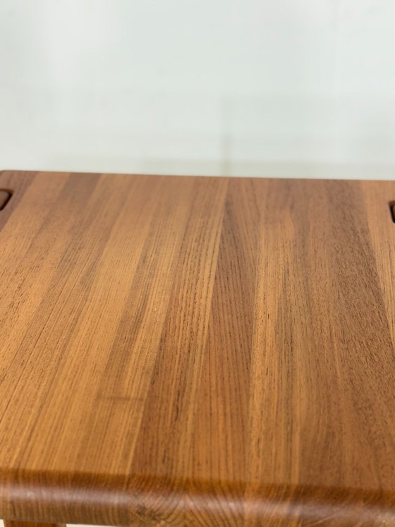 Image 1 of Dyrlund salontafel – Deense design salontafel – Massief teak – Vintage stijl uit het midden van de vorige eeuw