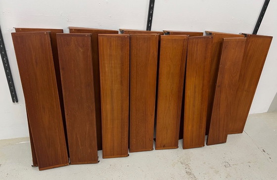 Image 1 of Sistema de estanterías de teca de Kai Kristiansen para Feldballes