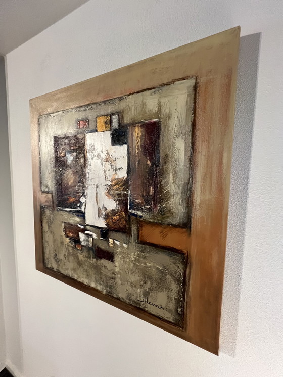 Image 1 of Jef Lenaers abstraktes Gemälde 'whatever'