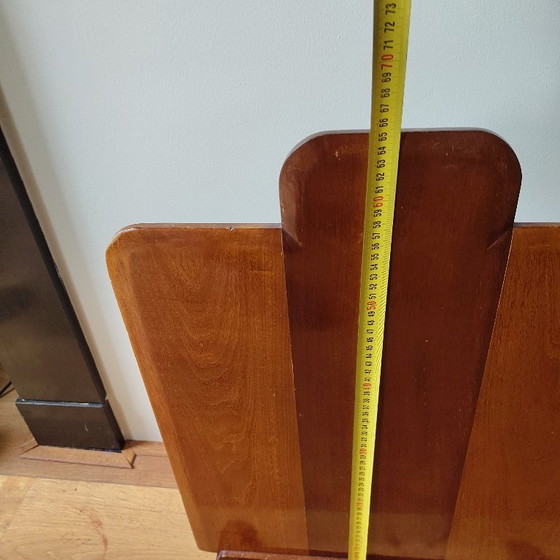 Image 1 of Kaminschutzgitter aus Holz im Art-Deco-Stil
