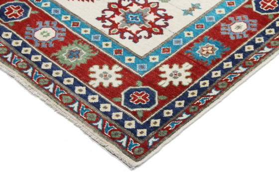 Image 1 of Origineel handgeknoopt Ziegler Kazak tapijt, 210 x 143 cm. Nieuw en in uitstekende staat.