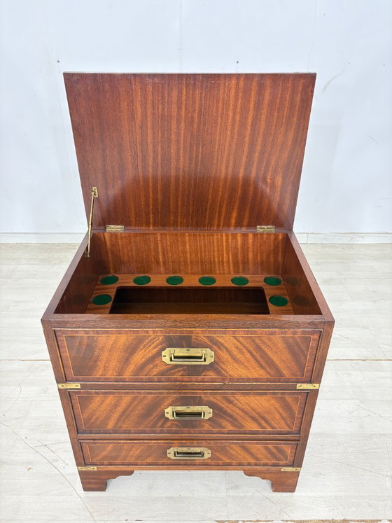 Image 1 of Cómoda/mueble bar/aparador de estilo colonial inglés - caoba/minibar