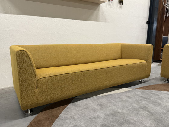 Image 1 of Sofá de 3 plazas Gelderland 400 Brema tejido miel 220