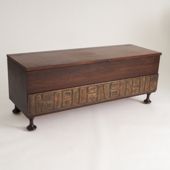Image 1 of Italian Brutalist Chest by SANTAMBROGIO & DE BERTI