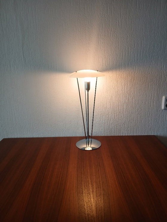 Image 1 of Space Age Ufo Tafellamp / Vloerlamp - Vintage