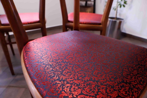 Image 1 of Set of Retro Dining Chairs – Dřevotvar Jablonné nad Orlicí 