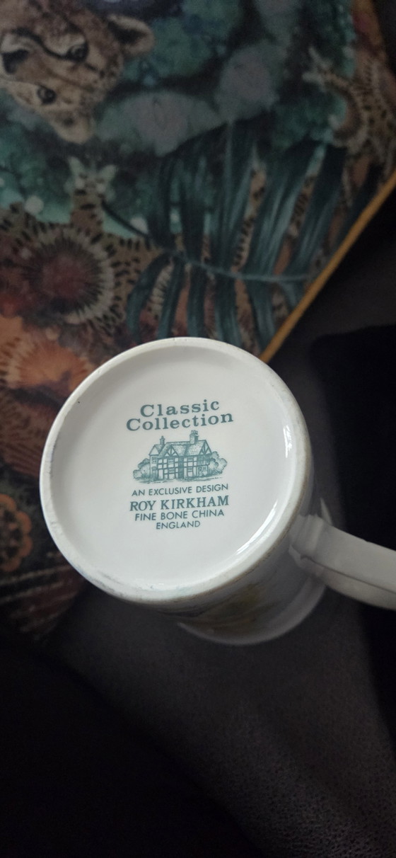 3 Roy Kirkwood fine bone China mugs – Roy Kirkham, Crockery, Porcelain (photo 5 of 7)