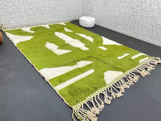 Tappeto tradizionale in pura lana, fatto a mano e su misura, 2/3 m – Aime Té, Tappeti, Wool (photo 6 of 9)