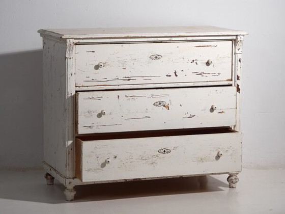 Antique white chest of drawers (c.1920) #26 (photo 22 of 40)