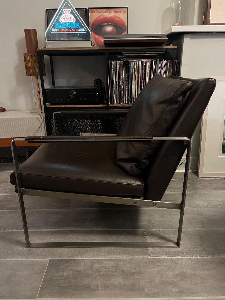 Sillón de cuero Soho Concept