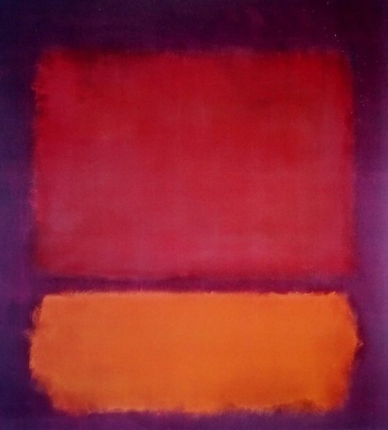 Image 1 of Mark Rothko -----Rot und Orange