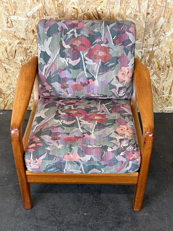 Image 1 of 60's 70's Teak Easy Chair Fauteuil J. Kristensen Danish Denmark Design 60's