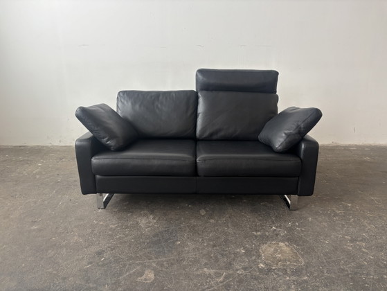COR Conseta Designer Sofa Couch Leather New – 2 seaters, Modern (photo 3 of 8)