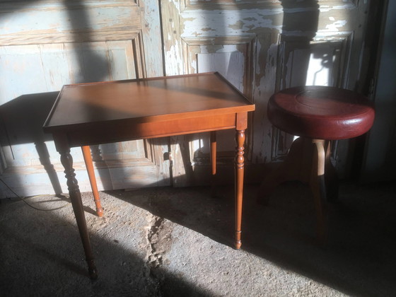 Tavolino in legno di ciliegio degli anni '60/'70. – Tavolini, Wood, Vintage (photo 6 of 8)