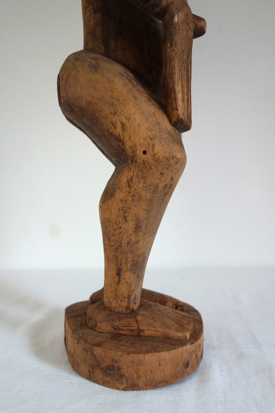 Image 1 of Statue N°2 d'Ancêtre Hermaphrodite Dogon Bombou-Toro (Mali)