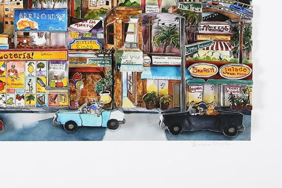 Image 1 of Pergola, Linnea - I love LA - Giclée - firmato a mano - NUOVO