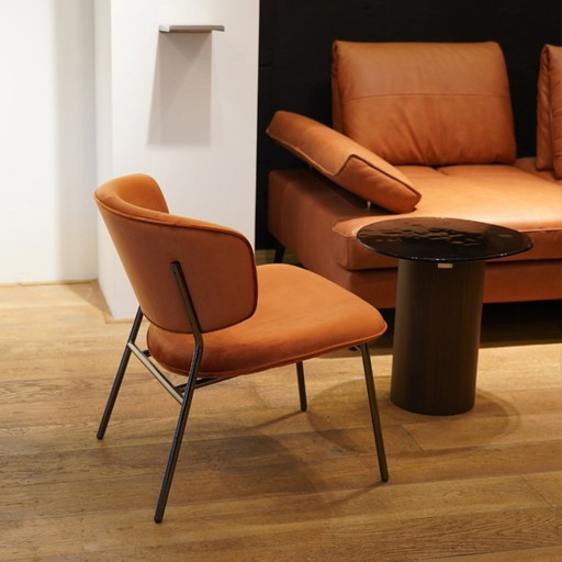 Poltrona Calligaris Fifties Lounge | Velluto | Modello da esposizione