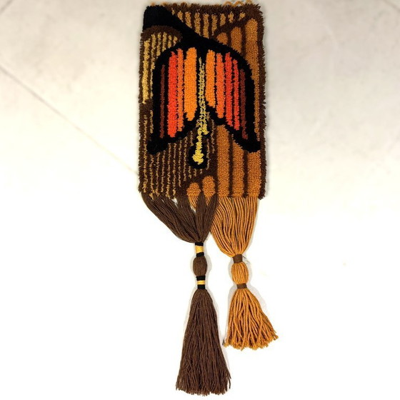 Image 1 of Smyrnafix Wandbehang aus Wolle, 1970er Jahre