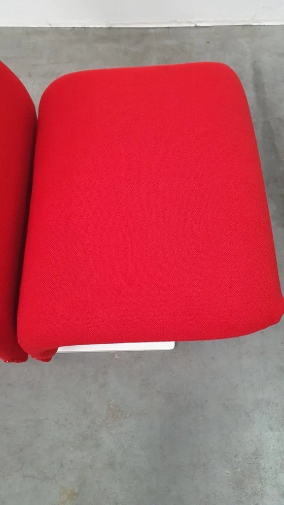 Image 1 of Artifort Pierre Paulin concorde kwekkie rood retro