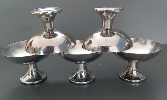 Ice cream sundaes Alessi Alfra Italy '50 – Alessi Italy, Crockery, rvs (photo 6 of 6)