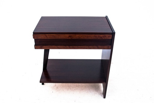 Table d'appoint Art déco, Pologne, années 1950