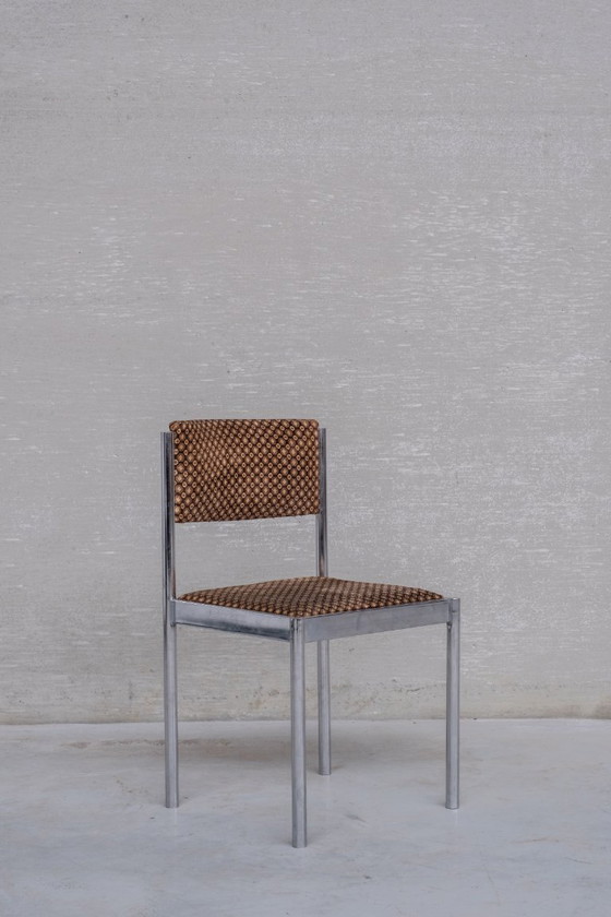 Image 1 of Sedie da pranzo vintage cromate pesanti