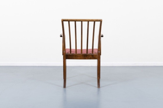 Image 1 of Sillón danés moderno de Frits Henningsen, década de 1950.