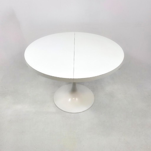 Table de salle à manger Tulipe extensible des années 70, Alma, Allemagne